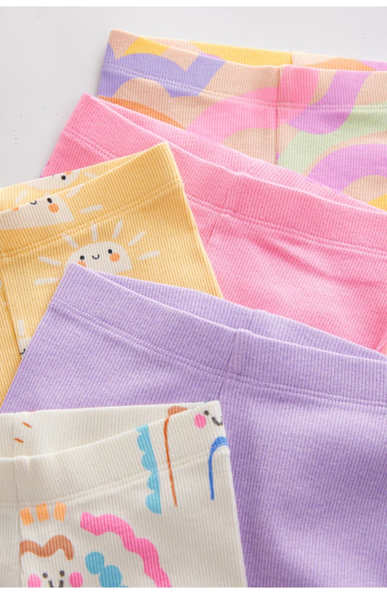 NEXT Rainbow 5-Pack Assorted Shorts, Alternate, color, 