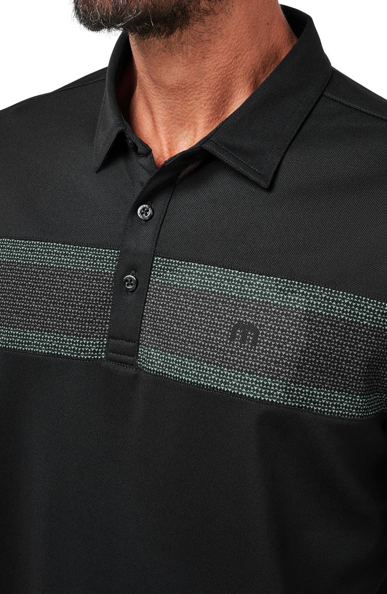 TravisMathew Good Good Chest Stripe Polo, Alternate, color, 