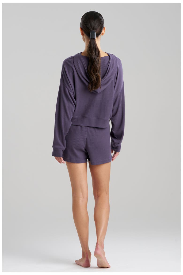 MILA - WAFFLE Everywhere Hoodie, Alternate, color, TWILIGHT BLUE