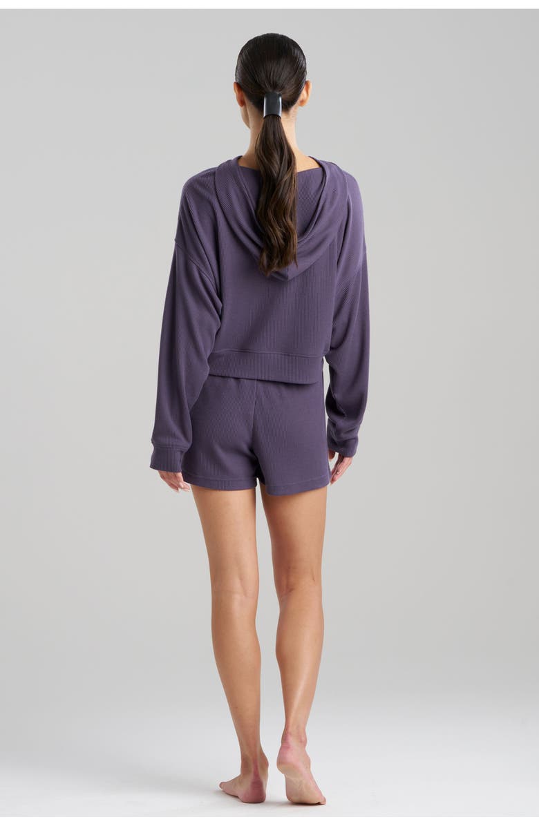 Natori MILA - WAFFLE Everywhere Hoodie, Alternate, color, Twilight Blue