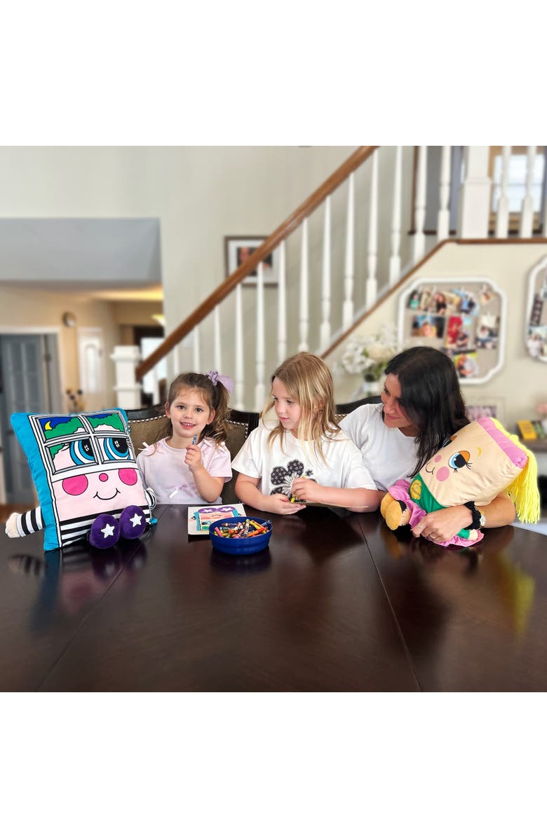 Pillow People Jill College Plush  2In1 Toy & Pillow, Alternate, color, Multicolored