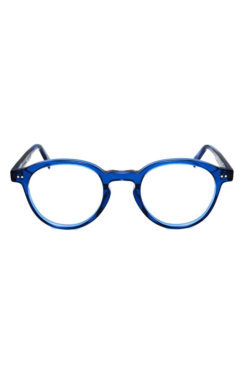 SUPER by RETROSUPERFUTURE<sup>®</sup> 58mm Round Optical Glasses, Main, color, Blue