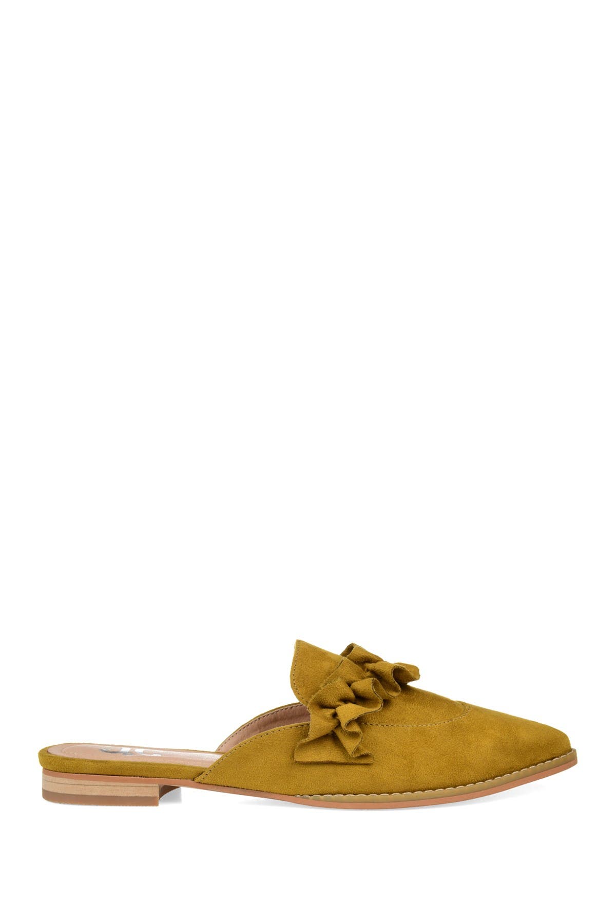 JOURNEE Kessie Mule, Alternate, color, CHARTREUSE