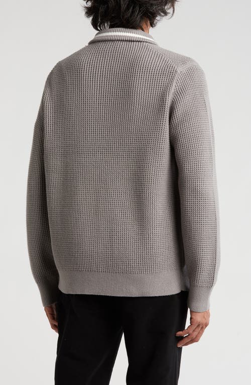 Theory Gary Full Zip Jacket In Gray
