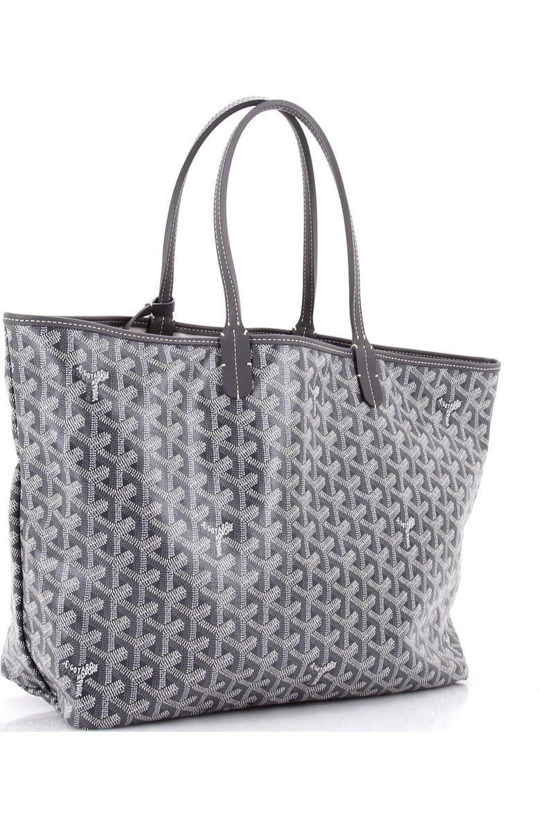 Pre-Owned Goyard Saint Louis Tote Coated Canvas PM, Alternate, color, Gray