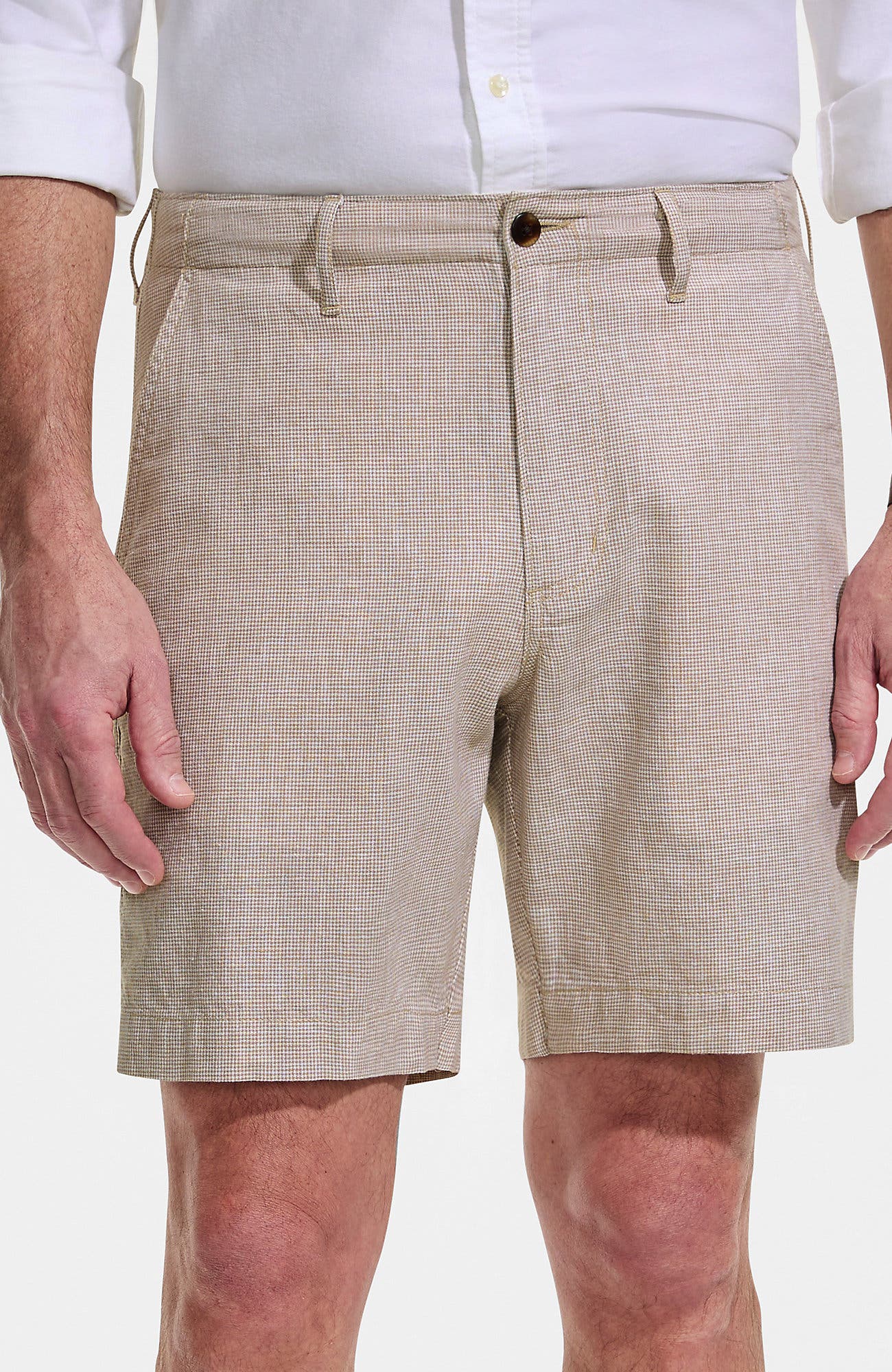 7" Classic Fit Linen Blend Short - image 3