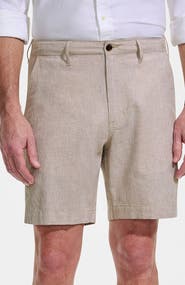 Lands' End 7" Classic Fit Linen Blend Short