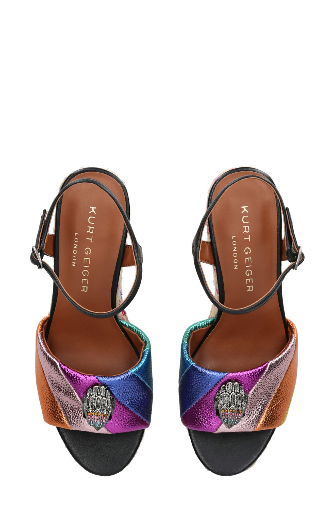 Kurt Geiger London Kensington Espadrille Platform Sandal, Alternate, color, 