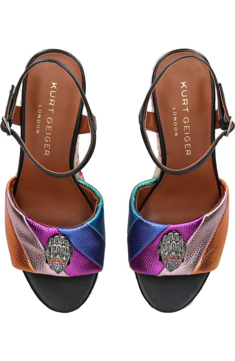 Kurt Geiger London Kensington Espadrille Platform Sandal, Alternate, color,