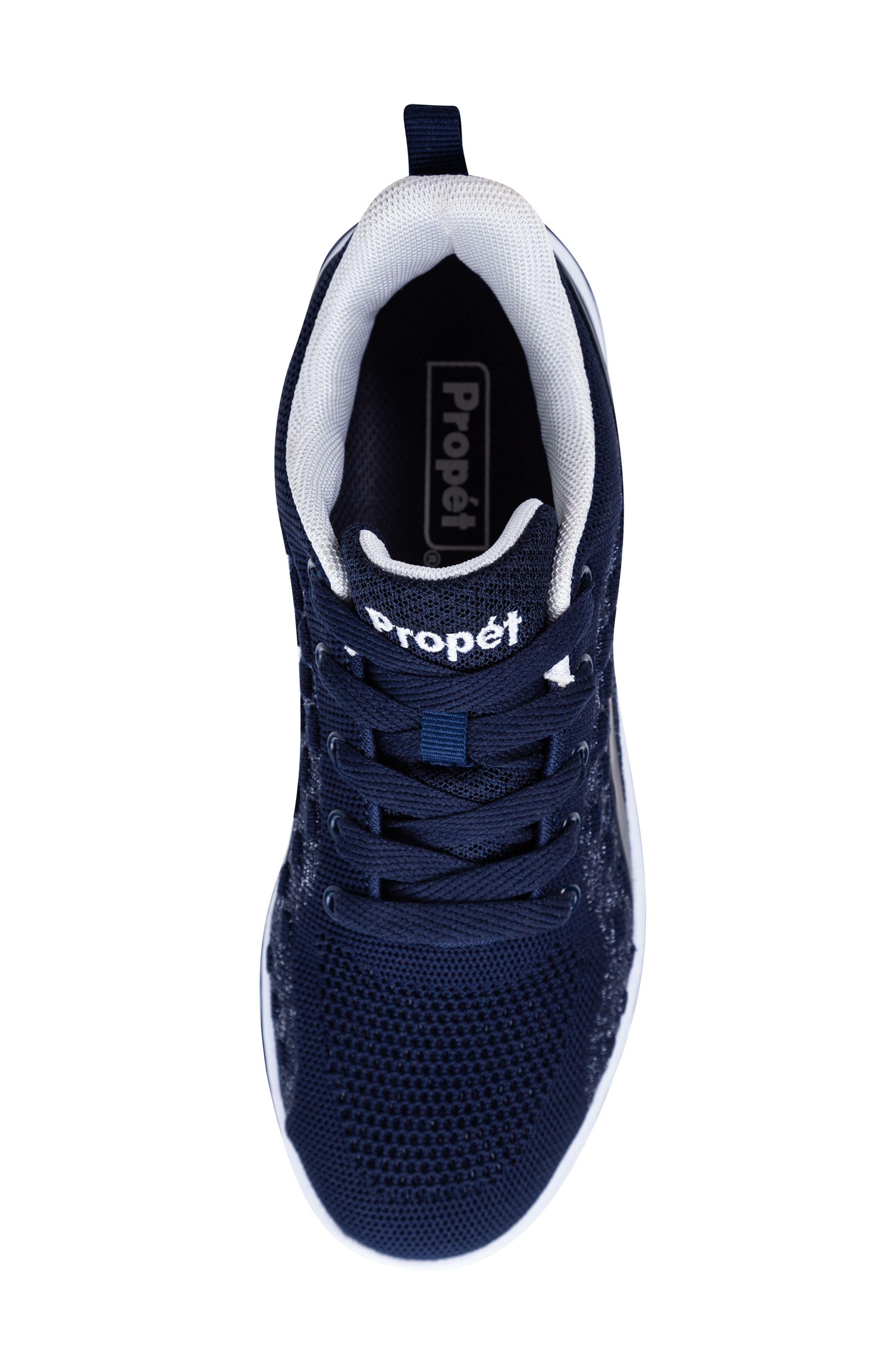 TravelActiv Axial Lace-Up Sneaker, Alternate, color, NAVY/ WHITE FABRIC