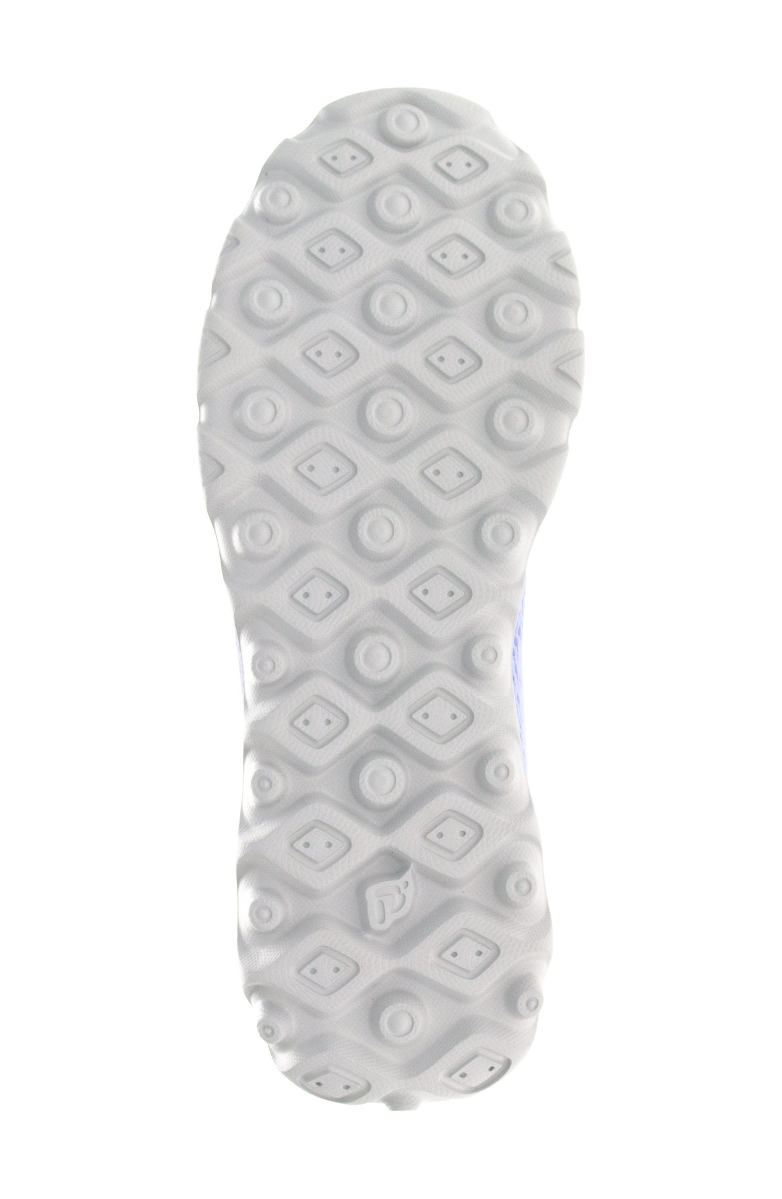 Propét TravelActiv Knit Lace-Up Sneaker, Alternate, color, Lavender