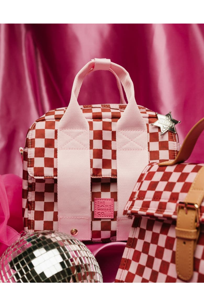 Lunch Tote, Alternate, color, Crimson Haze