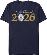 Mickey & Friends Men's Mickey & Friends Donald Class of 2026 Stars Graphic T-Shirt