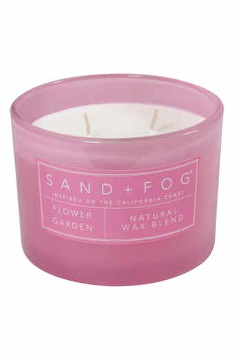 SAND AND FOG Novelty Wood Top Scented Candle