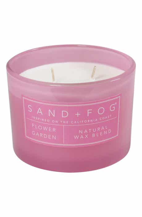 SAND AND FOG Novelty Wood Top Scented Candle