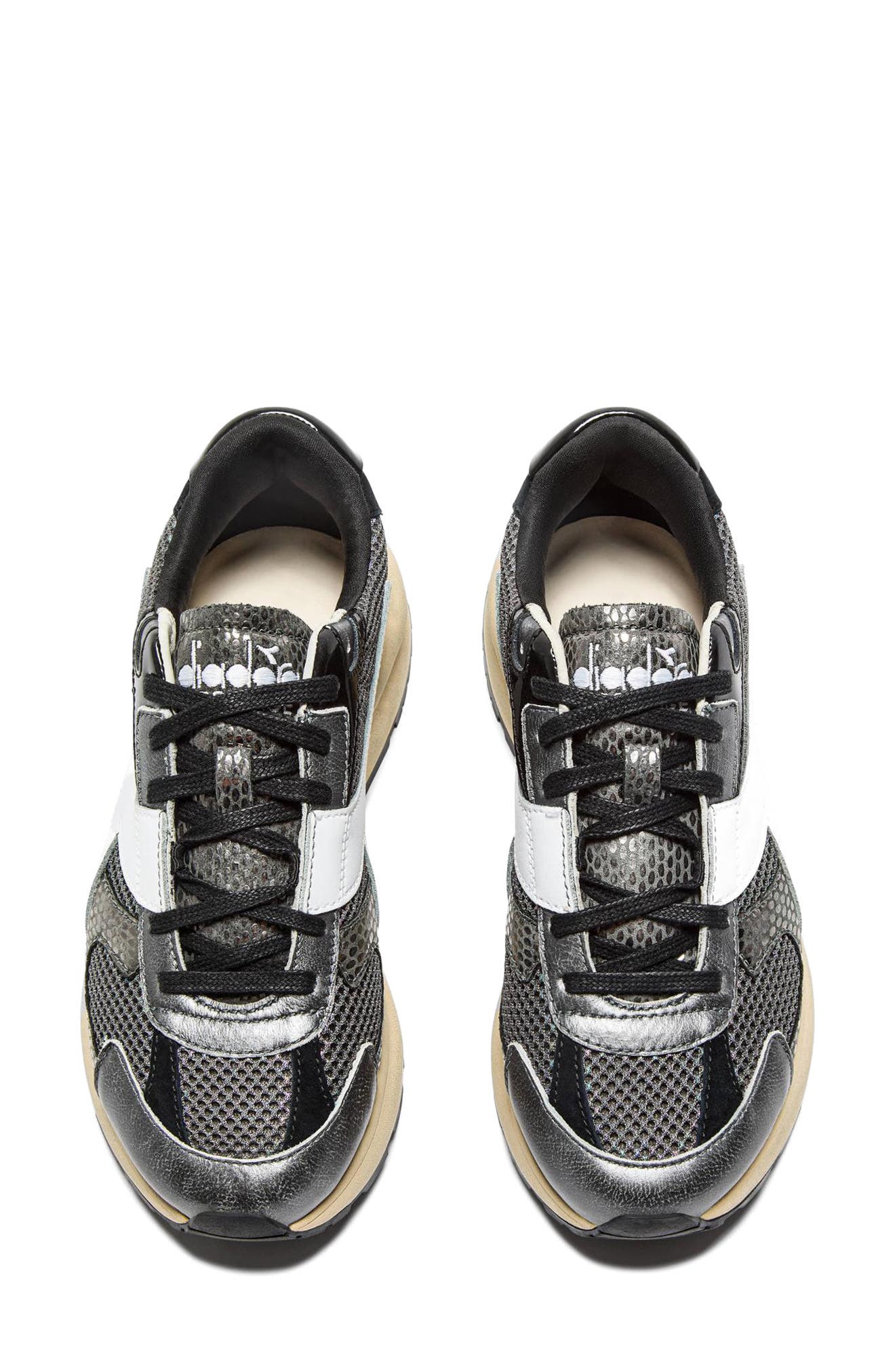 Diadora Mercury Elite Used Sneaker, Alternate, color, Black