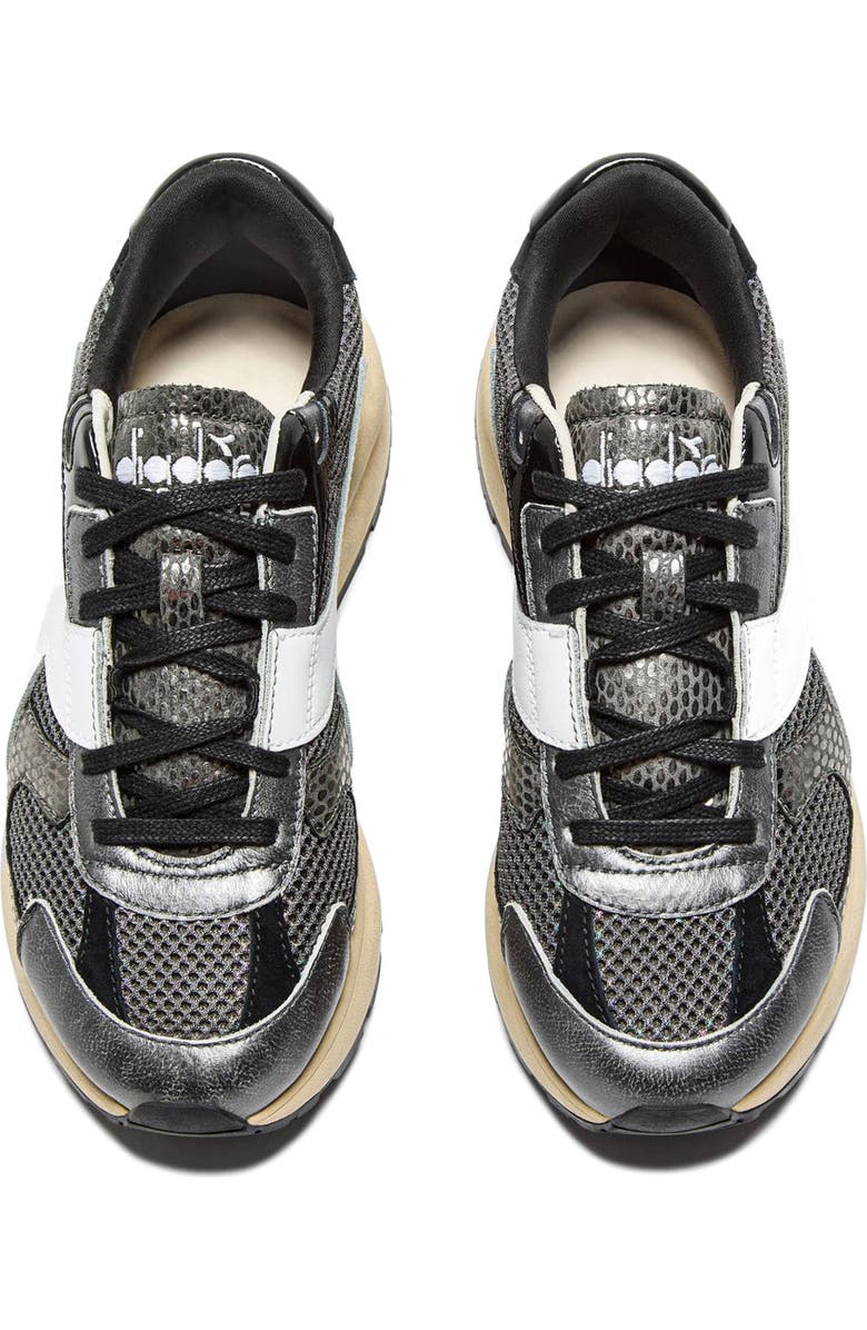 Diadora Mercury Elite Used Sneaker, Alternate, color, Black