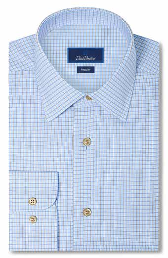 Regular Fit Check Cotton Dobby Dress Shirt