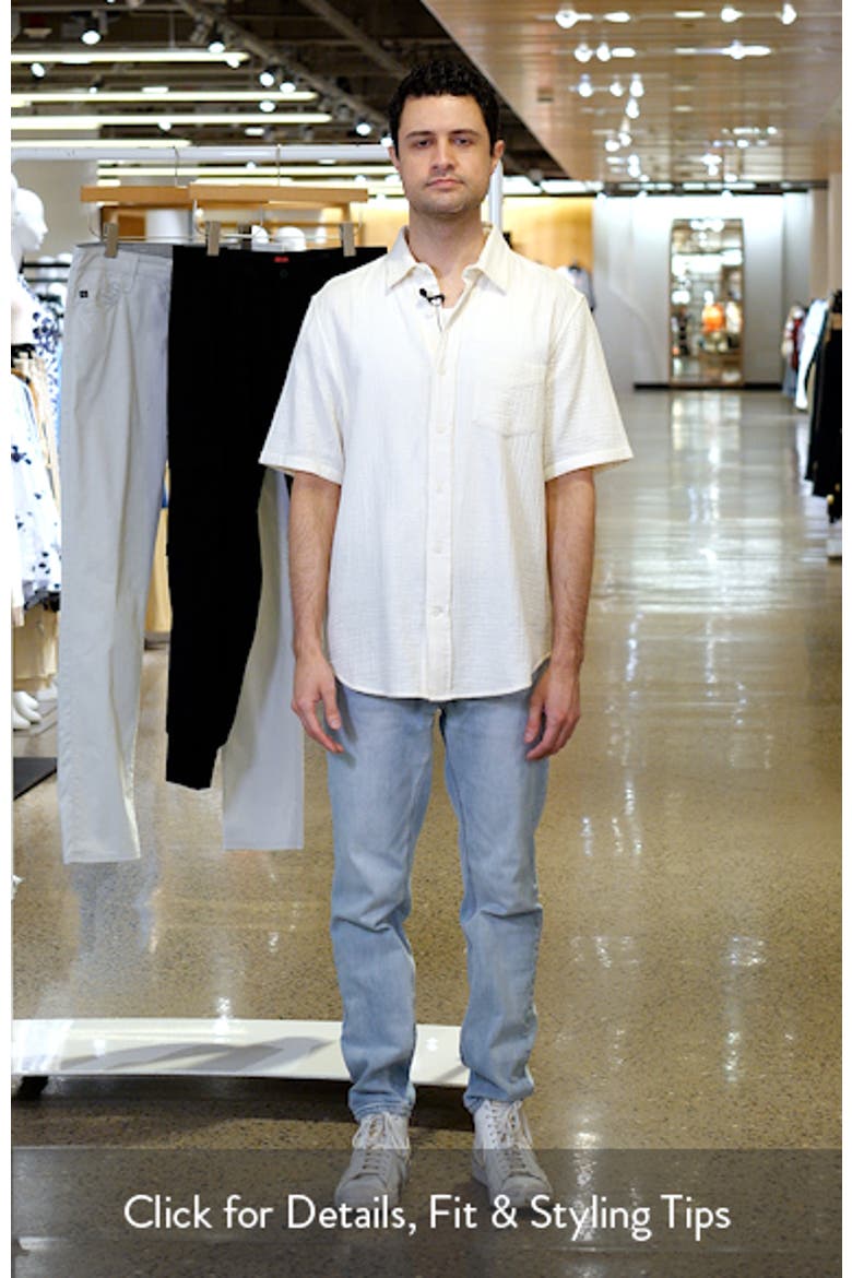 Duo Short Sleeve Gauze Button-Up Shirt video