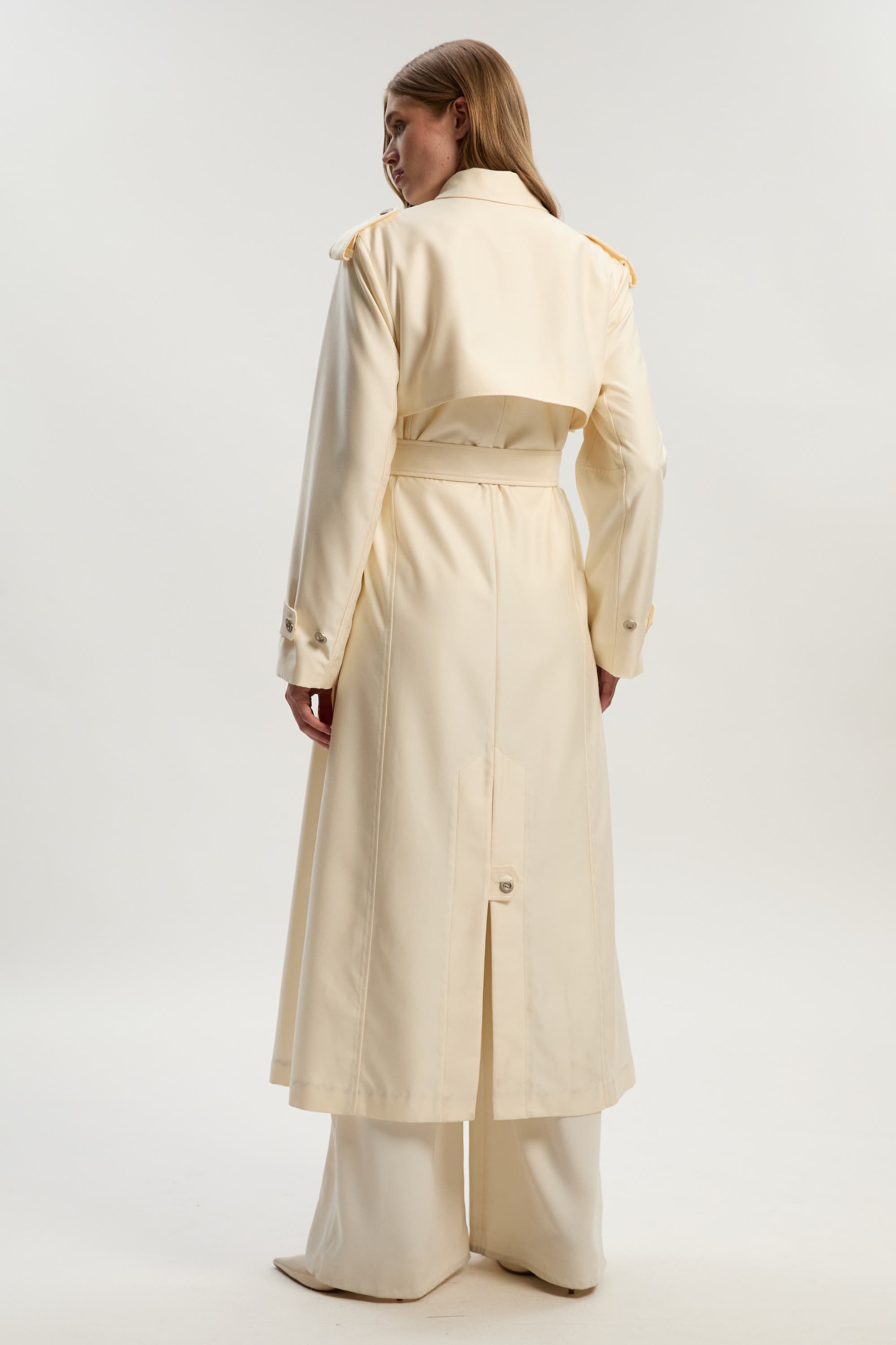 CELERI LONG TRENCH COAT deuxieme ベージュ Deuxieme Classe