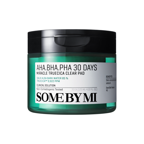 AHA BHA PHA 30 Days True Cica Clear Pad