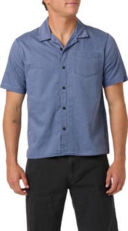 O'Neill OG Sails Jacquard Cotton Twill Camp Shirt