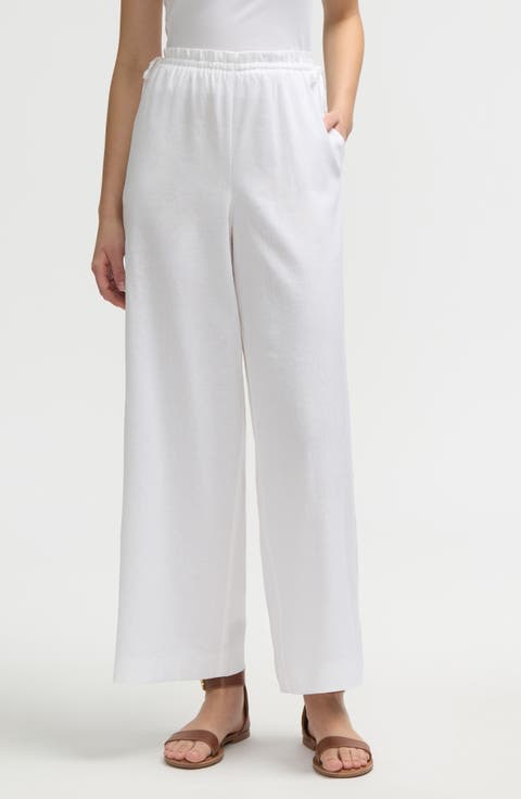 Women's White High Waisted Pants | Nordstrom Rack
