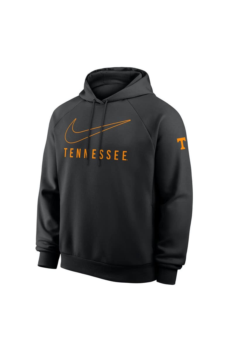 Nike Men's Nike Black Tennessee Volunteers Premium Raglan Dri-FIT Hoodie, Alternate, color, Black