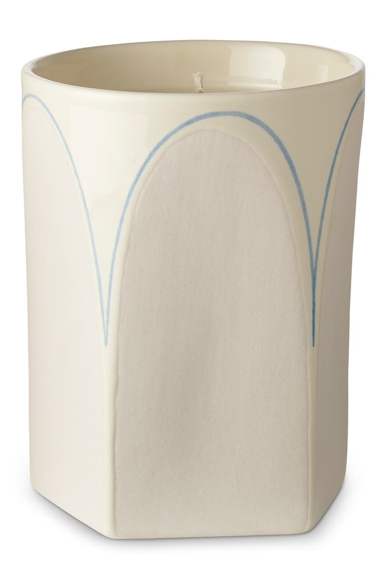 Café au Lait Boxed Ceramic Candle, Main, color, CAFE AU LAIT
