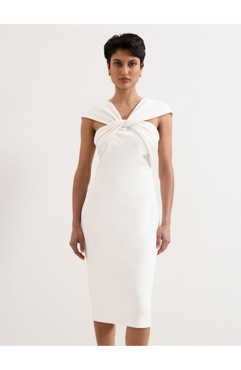 Phase Eight Camela Dress, Main, color, Ivory