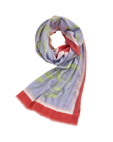 Catherine Rowe Pet Portraits Pug Lightweight Scarf