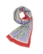 Fable England Catherine Rowe Pet Portraits Pug Lightweight Scarf