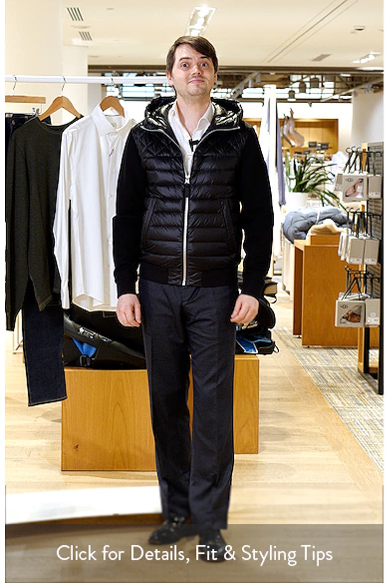 Fletcher Mixed Media Down Jacket video