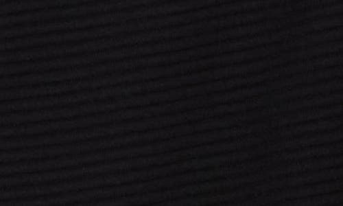 Perry Ellis Ottoman Textured Half Zip Pullover In Black