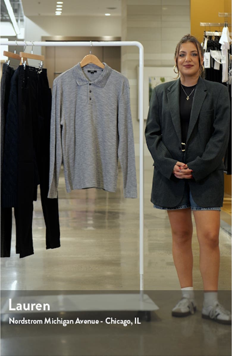 Long Sleeve Thermal Polo, sales video thumbnail