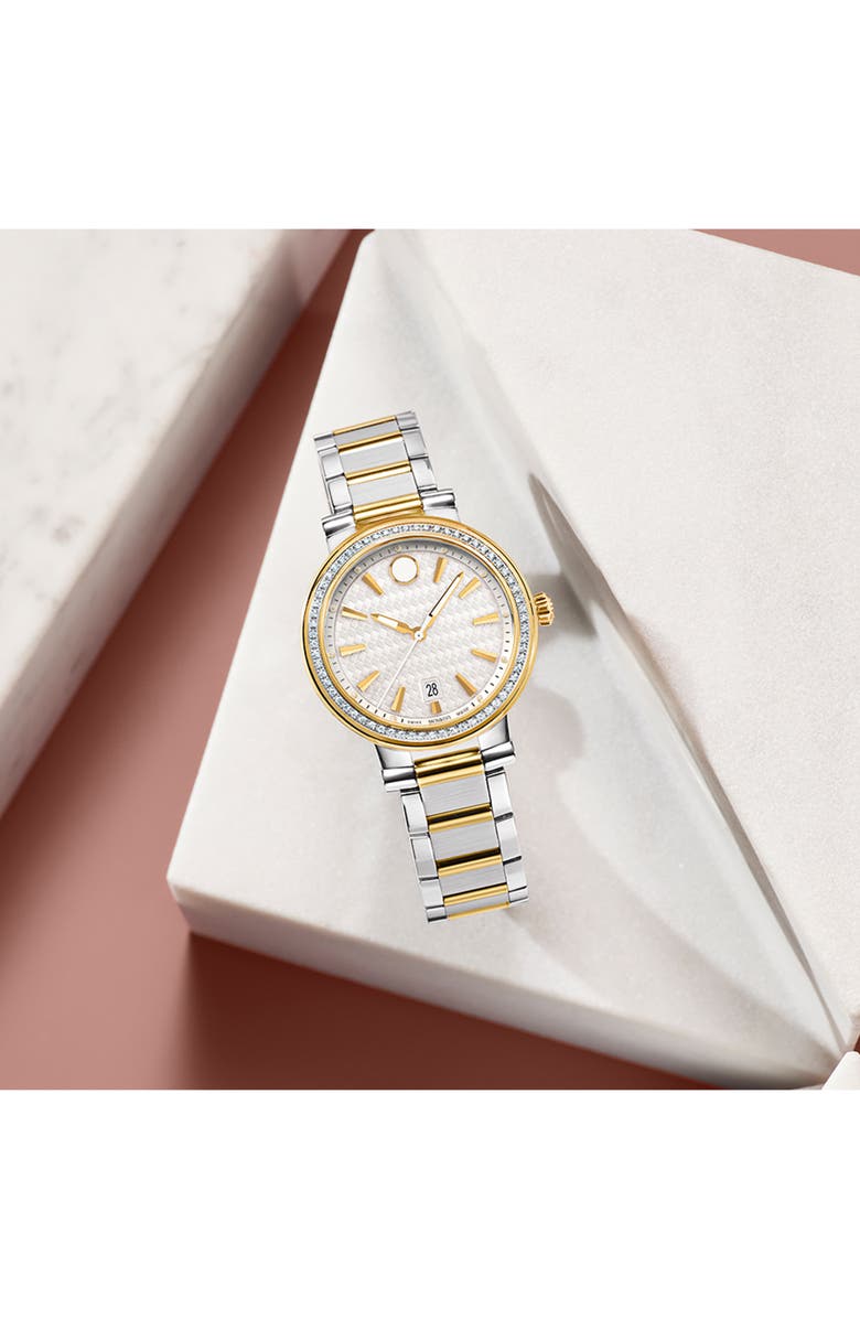 Movado Vizio Bracelet Watch, 32mm, Alternate, color,