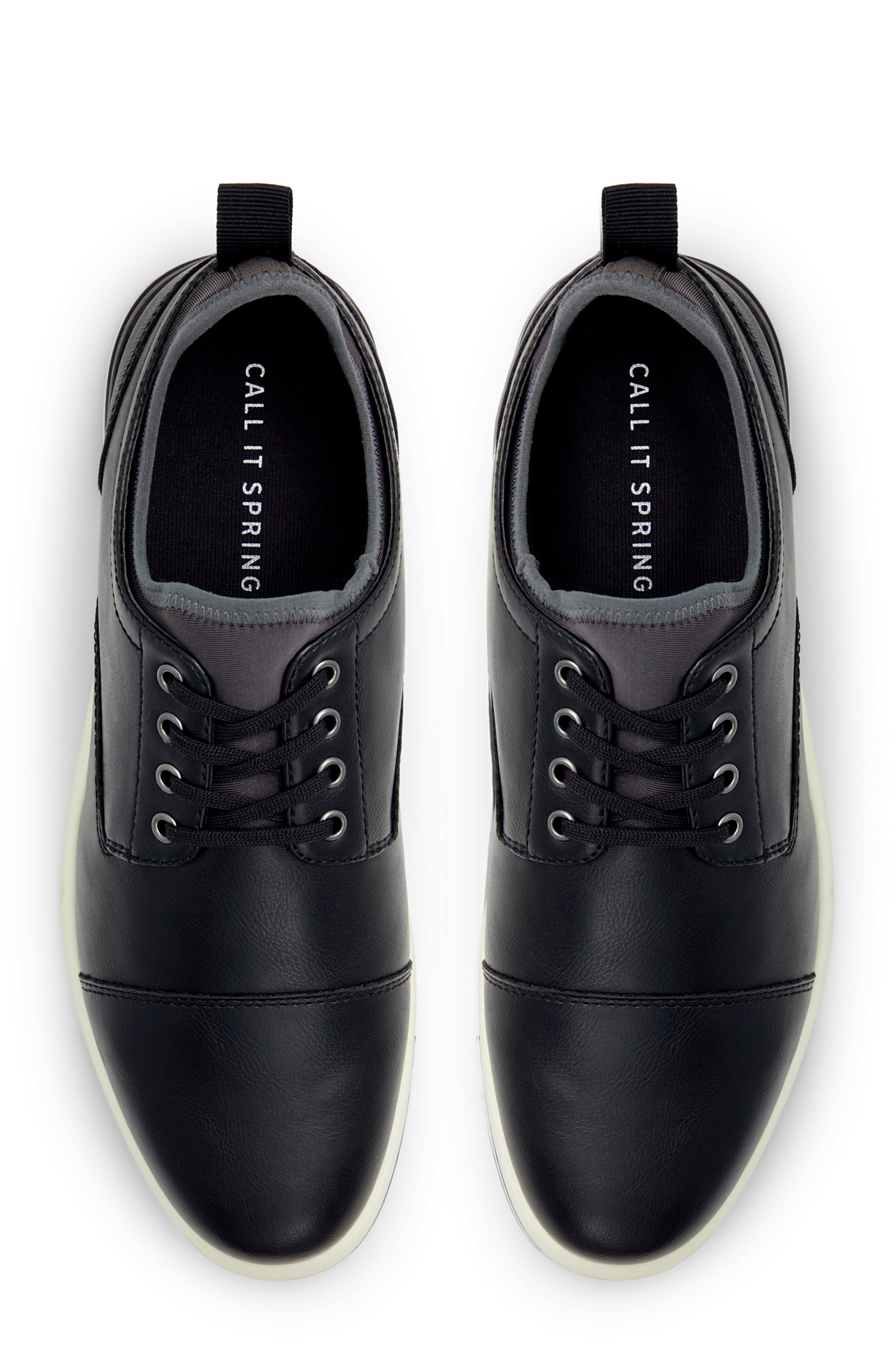 Call It Spring By Aldo Harker Derby Sneaker, Alternate, color, Black