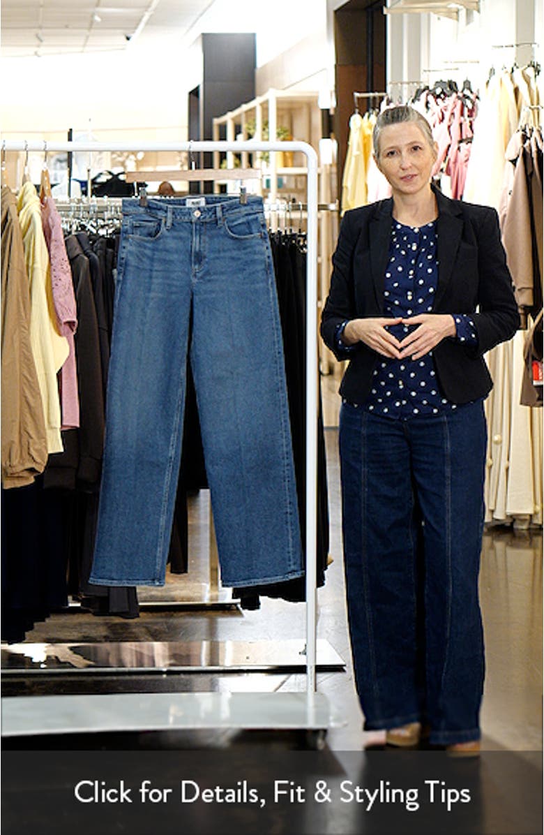 Tatum High Waist Wide Leg Jeans, sales video thumbnail