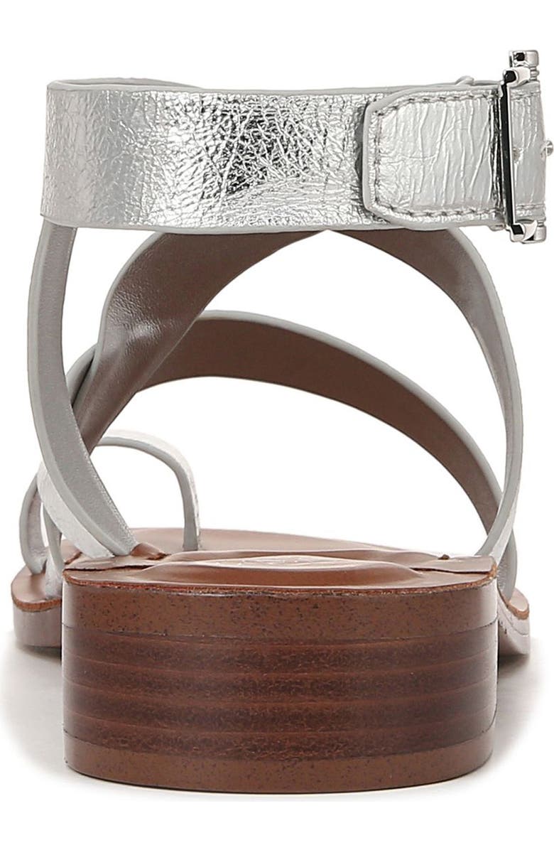 Franco Sarto Ina Toe Loop Sandal, Alternate, color, Silver