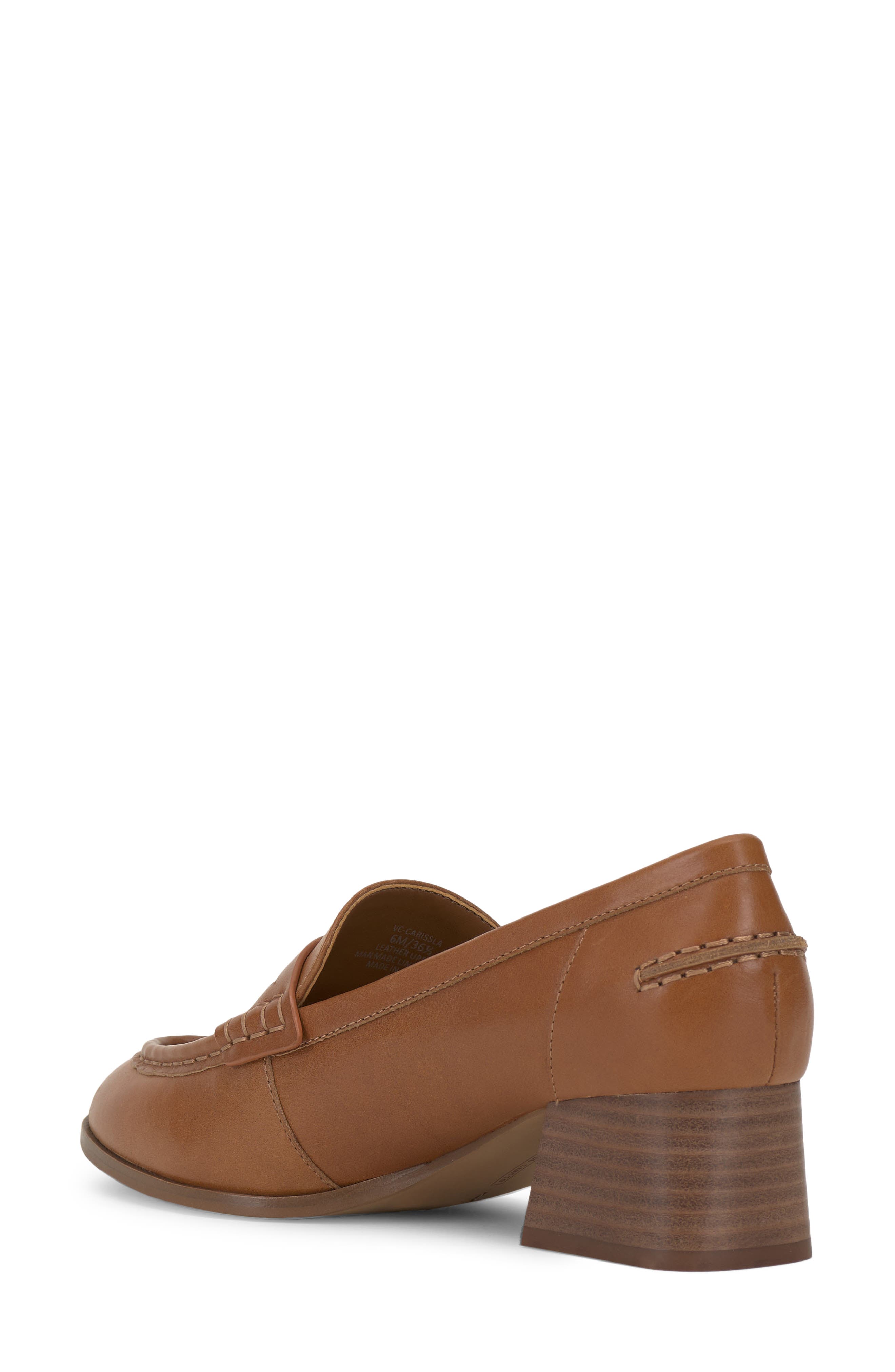 Vince Camuto Carissla Loafer Pump, Alternate, color, Golden Walnut