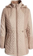 Gallery Hooded Quilted Jacket