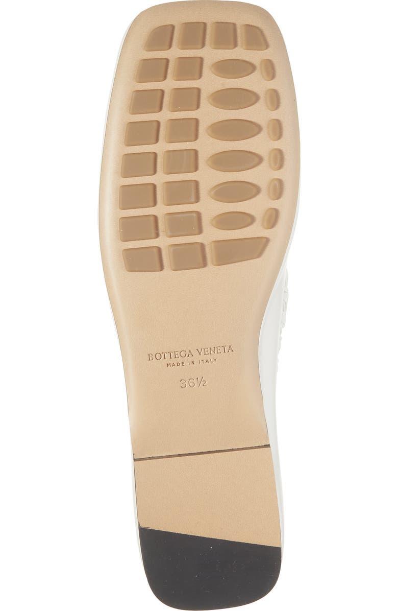 Bottega Veneta Sabato Square Toe Slipper Loafer, Alternate, color, Alabaster