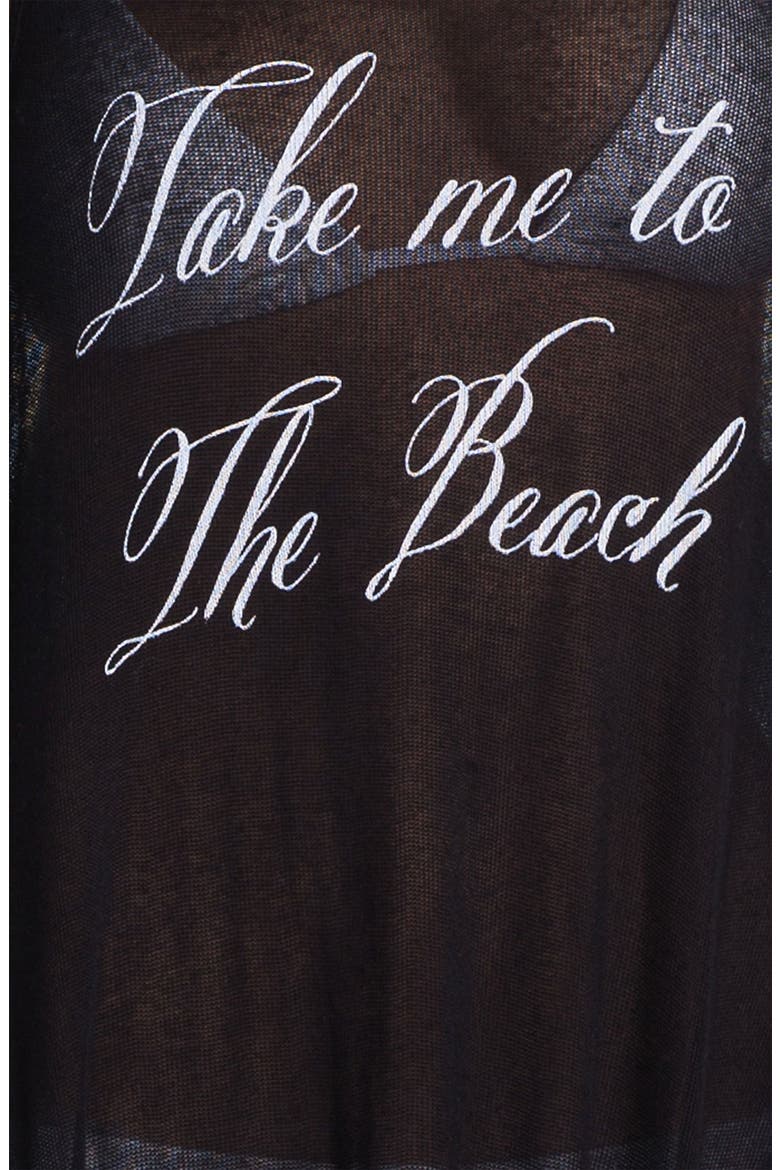 'Take Me to the Beach' Cover-Up, Alternate, color, NIGHT