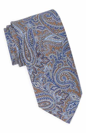 David Donahue Paisley Silk Tie
