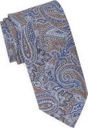 David Donahue Paisley Silk Tie