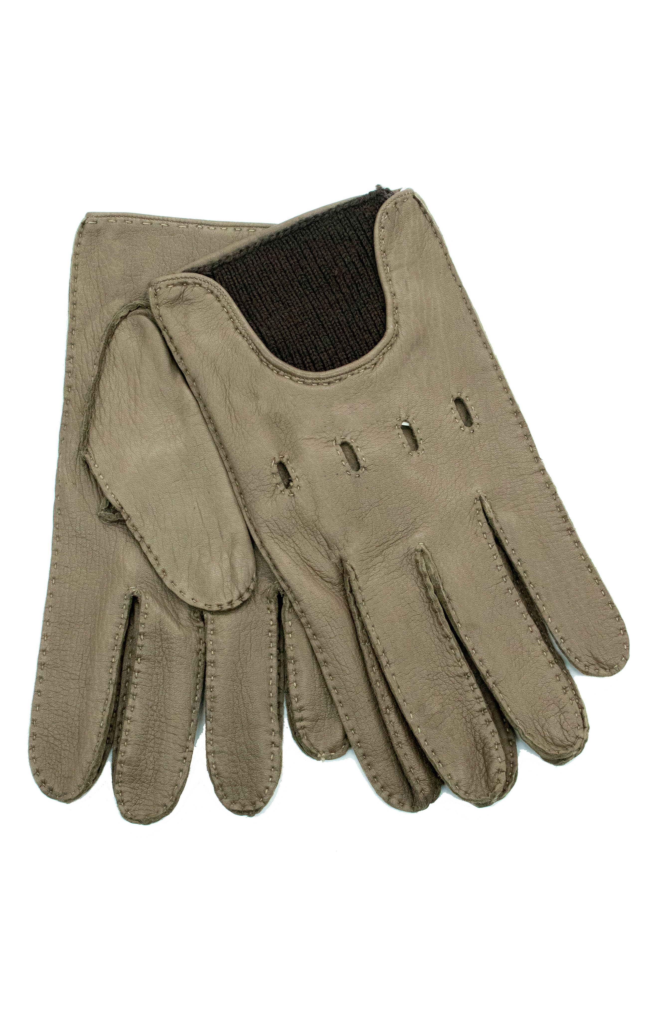 Portolano Kudo Leather & Merino Wool Gloves