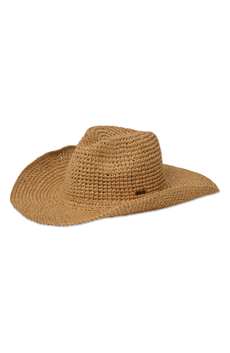 Billabong Take It West Straw Hat, Main, color, 