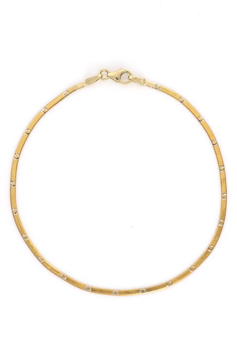 14K Gold Snake Chain Bracelet (Nordstrom Exclusive)
