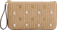 Rebecca Minkoff Ashlee Raffia Wristlet Pouch