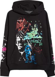 JUNGLES Winter 25 Test Print Pullover Hoodie